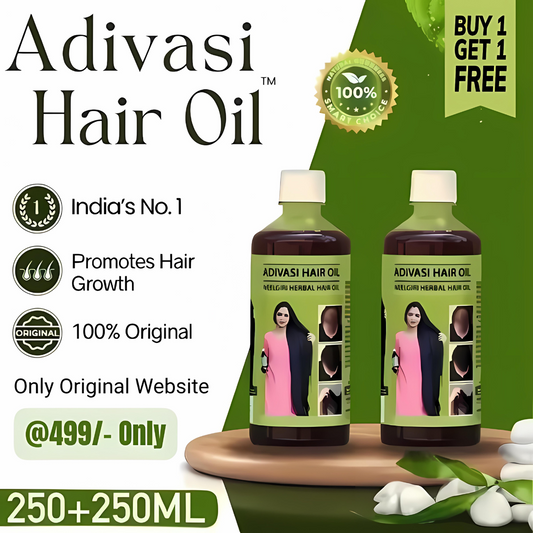 🍃Adivasi Neelgiri Hair Oil 💥 BUY 1 GET 1 FREE 💥