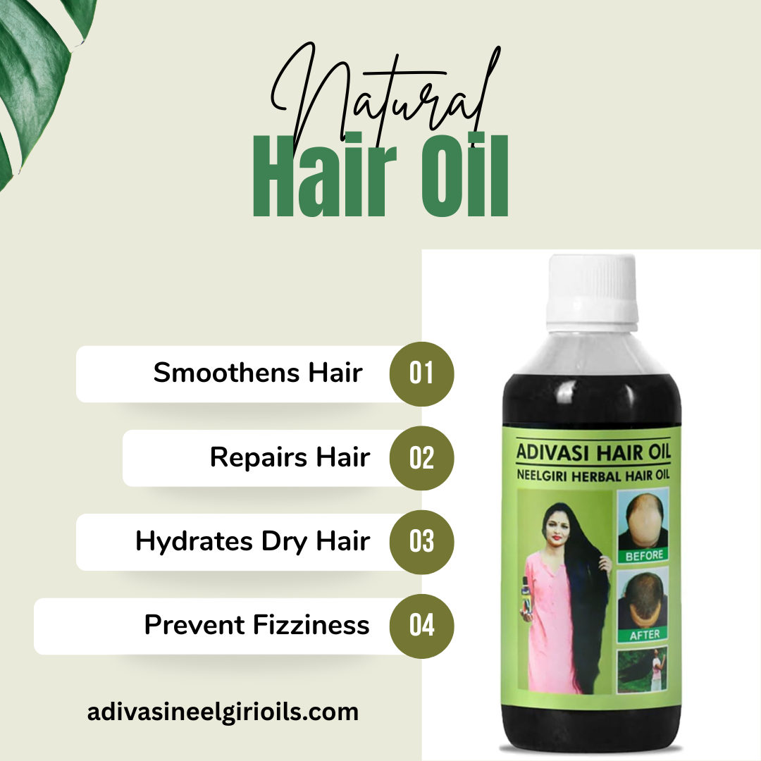 🍃Adivasi Neelgiri Hair Oil 💥 BUY 1 GET 1 FREE 💥